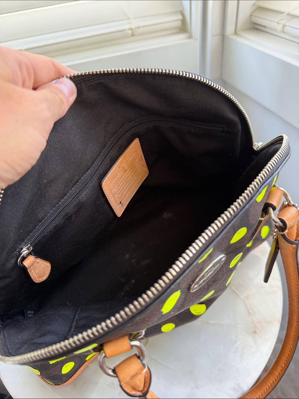Coach Cora Dome Satchel - Picture 9 of 9